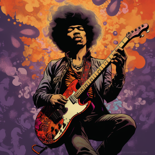 Jimi Hendrix: The Legendary American Guitarist